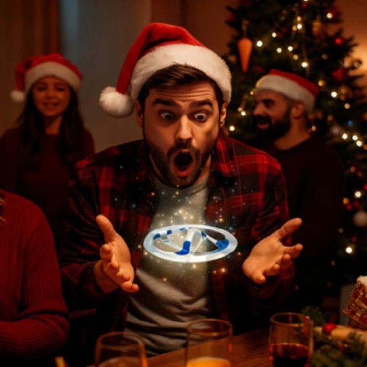 Anti-Gravity Ufo Hover Disc Toy — Floating Party Magic Prop, No Electricity, Interactive Decor - Y Files
