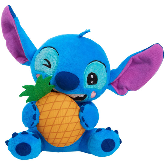 Disney Stitch Small Plush Stitch and Pineapple Stuffed Animal Blue Alien Kids Toys for Ages 2 Up by Just Play - Y Files