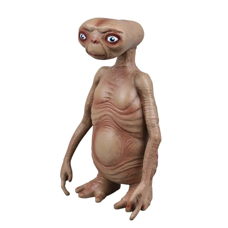 ET The Extra Terrestrial Alien UFO Action Figures PVC Table Statue Toys Latex Mascot for Gifts Ornaments Souvenirs - Y Files