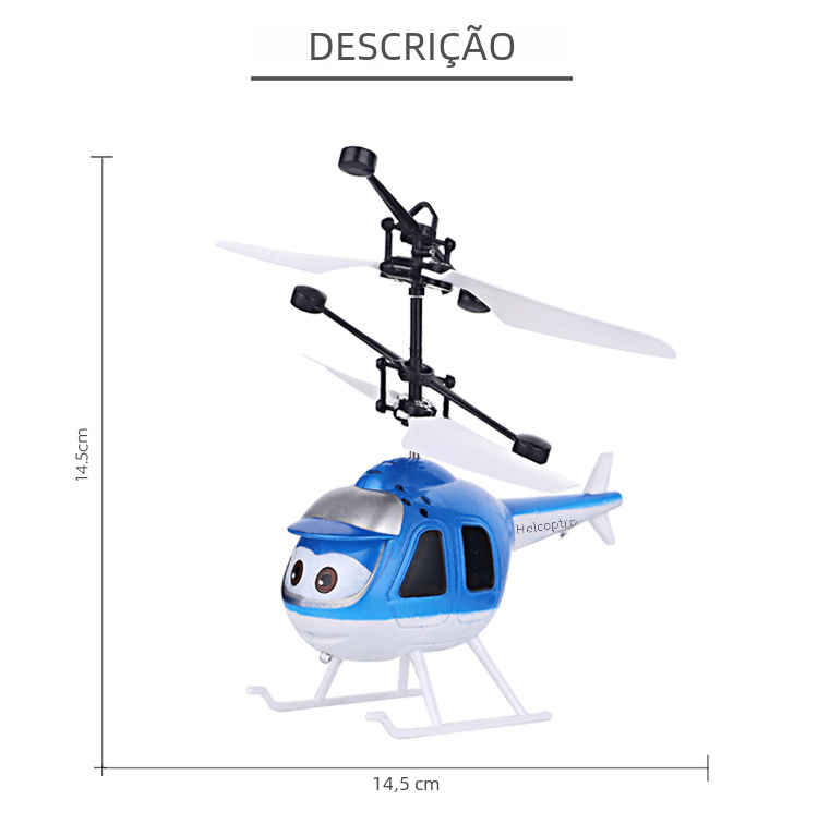 Gesture Control UFO Flying Toy Helicopter for Kids - Y Files