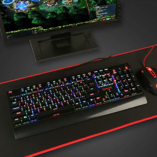 Redragon K557 RGB Mechanical Gaming Keyboard 104 Keys - Y Files