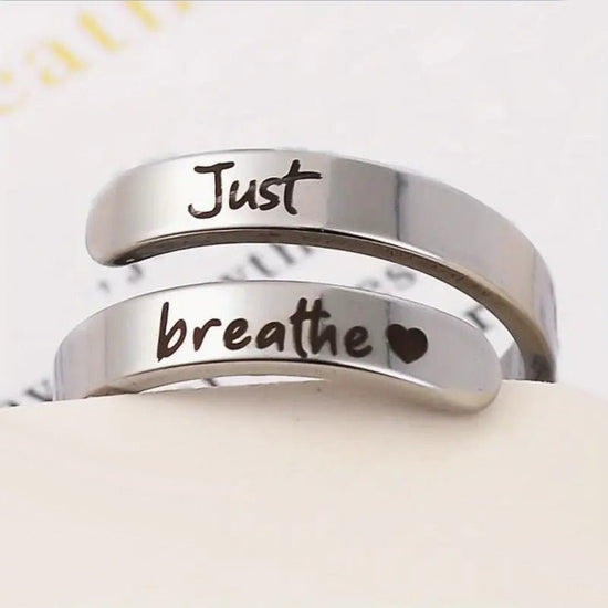 Silver Spiral Heart Ring - Y Files