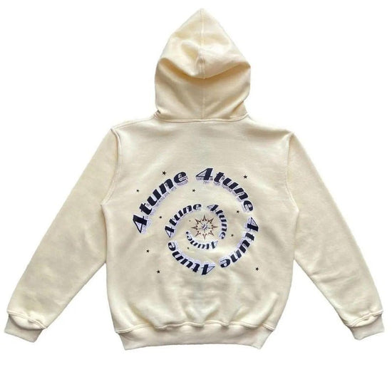Star Printed Zip Up Hoodies - Y Files