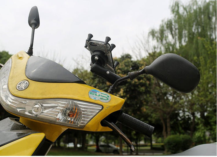 Universal Anti-Theft Phone Holder for Motorcycles & Bikes - Y Files
