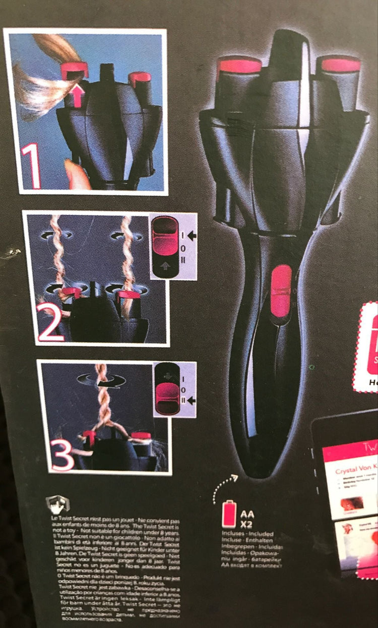 USB Electric Automatic Hair Braider and Twister Tool - Y Files