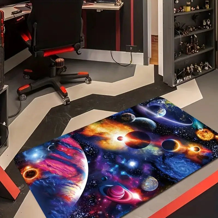 1 Piece 3D Video Game Area Rug for Teen Room Decor - Y Files