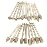 20PC Diamond Grinding Heads - Y Files