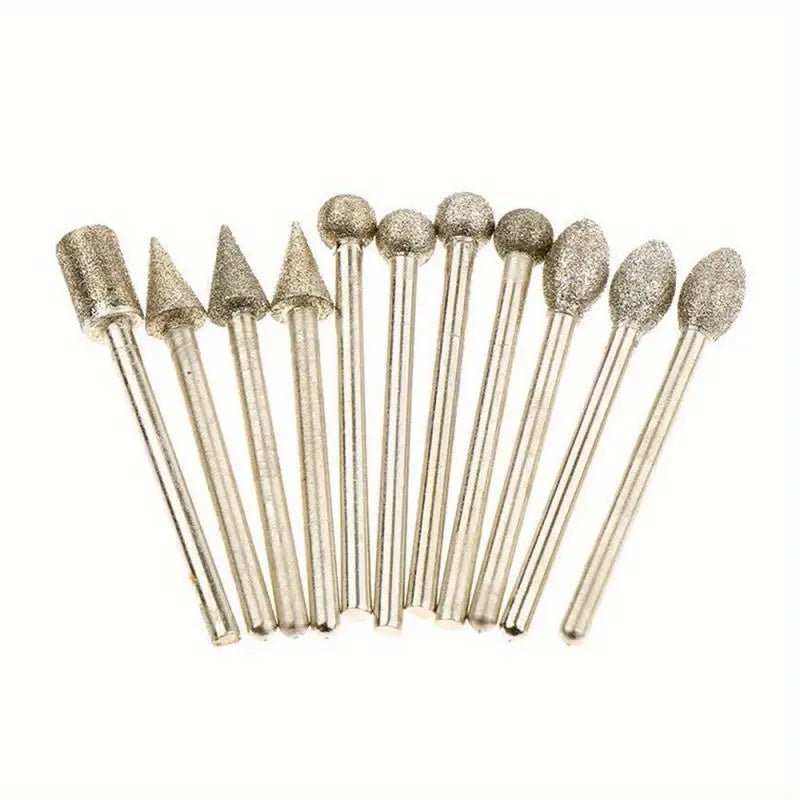20PC Diamond Grinding Heads - Y Files