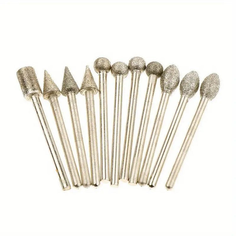 20PC Diamond Grinding Heads - Y Files