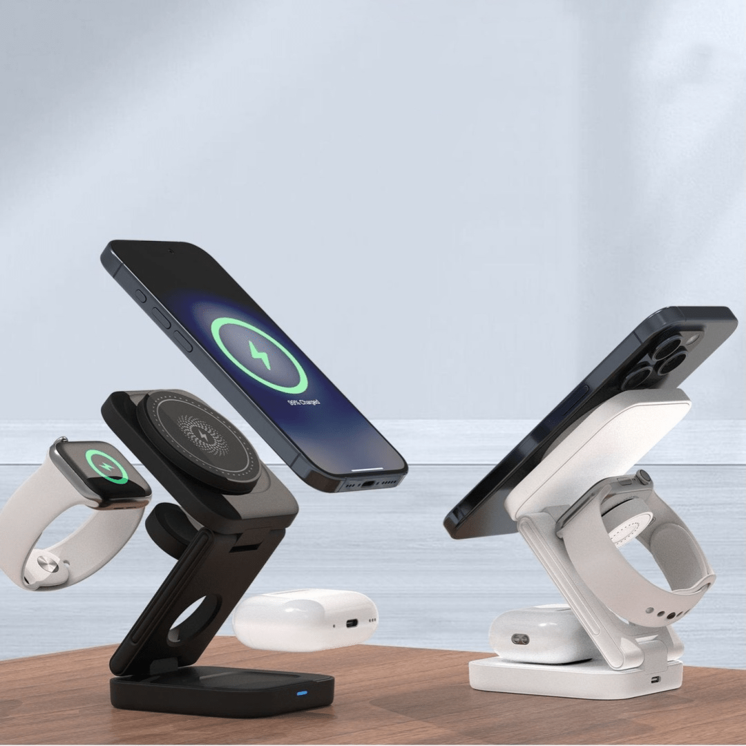 3 IN 1 FOLDABLE WIRELESS CHARGER - Y Files