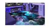 3D Galaxy Space Star Area Rug for Living Room Decor - Y Files
