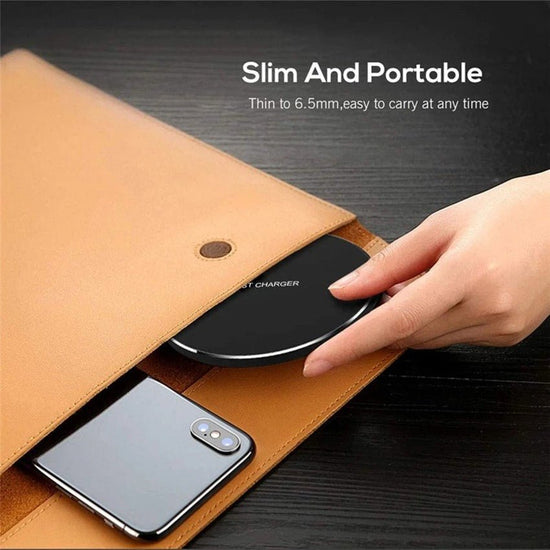 60W Wireless Charger Pad for iPhone & Samsung Phones - Y Files