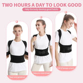 Adjustable Back Posture Brace for Office and Gym Use - Y Files