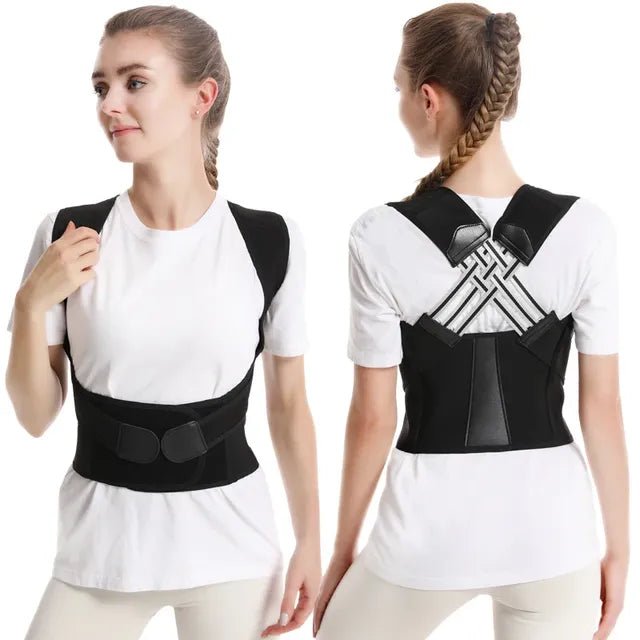 Adjustable Back Posture Brace for Office and Gym Use - Y Files