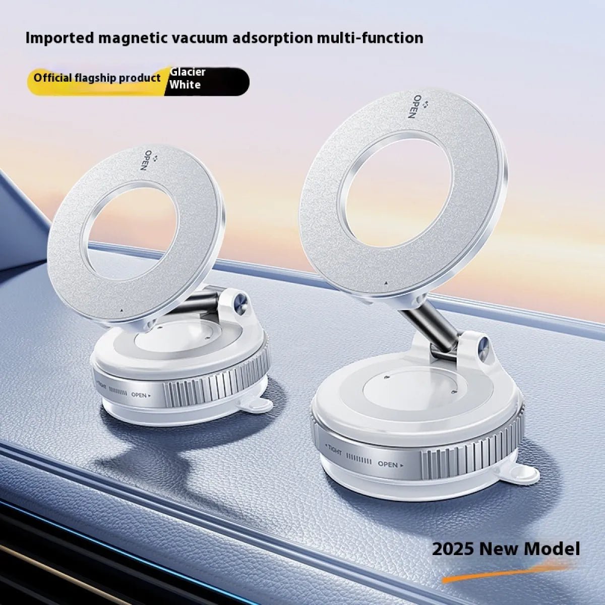 Adjustable Car Mount Magnetic Phone Holder - Y Files