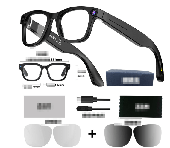 AI Camera Smart Glasses - Y Files