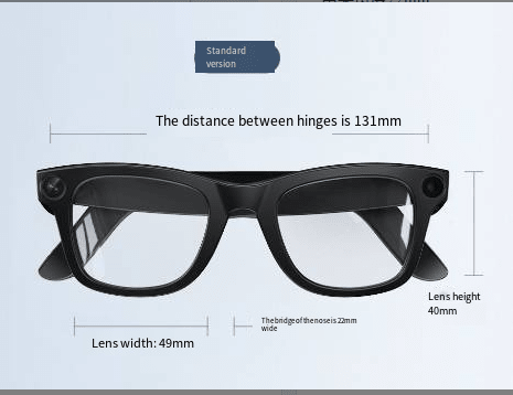 AI Camera Smart Glasses - Y Files