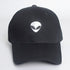 Alien Head Embroidered Baseball Cap with Skull Design - Y Files