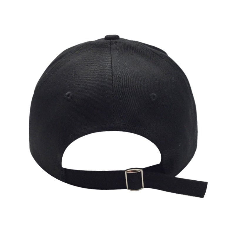 Alien Head Embroidered Baseball Cap with Skull Design - Y Files