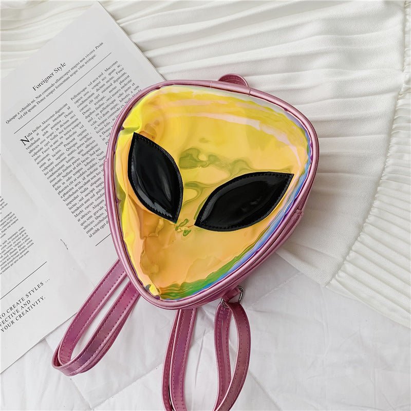 Alien Laser Transparent Shoulder Bag - Jelly Style - Y Files