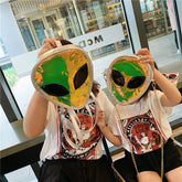 Alien Laser Transparent Shoulder Bag - Jelly Style - Y Files