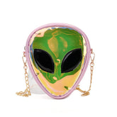 Alien Laser Transparent Shoulder Bag - Jelly Style - Y Files