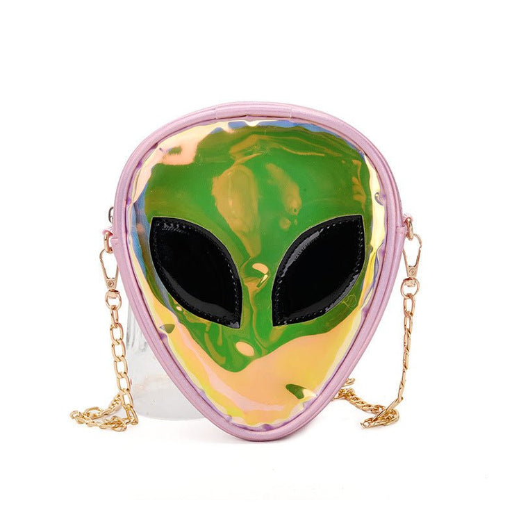 Alien Laser Transparent Shoulder Bag - Jelly Style - Y Files