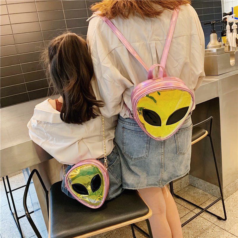 Alien Laser Transparent Shoulder Bag - Jelly Style - Y Files