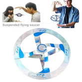 Anti-Gravity Ufo Hover Disc Toy — Floating Party Magic Prop, No Electricity, Interactive Decor - Y Files