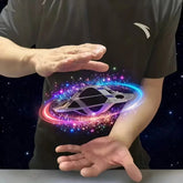 Anti-Gravity Ufo Hover Disc Toy — Floating Party Magic Prop, No Electricity, Interactive Decor - Y Files