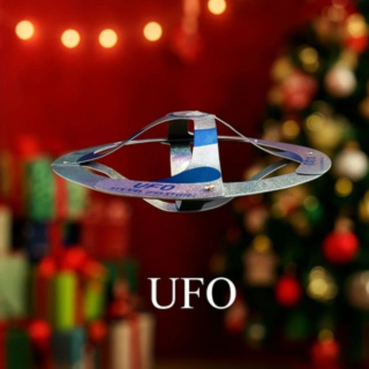 Anti-Gravity Ufo Hover Disc Toy — Floating Party Magic Prop, No Electricity, Interactive Decor - Y Files