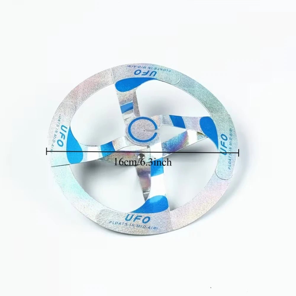 Anti-Gravity Ufo Hover Disc Toy — Floating Party Magic Prop, No Electricity, Interactive Decor - Y Files