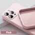 Astubia Square Liquid Silicone Phone Case for iPhone 11-14 - Y Files