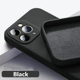 Astubia Square Liquid Silicone Phone Case for iPhone 11-14 - Y Files