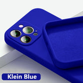 Astubia Square Liquid Silicone Phone Case for iPhone 11-14 - Y Files