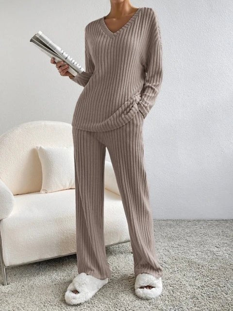 Casual 2-Piece Loungewear Set - Y Files
