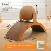 CatBall™ Scratching Post - Durable Vertical Cat Toy (One Piece) - Y Files