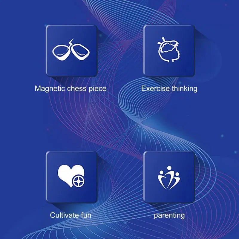 Chess Board Game Magnetic Effect - Y Files