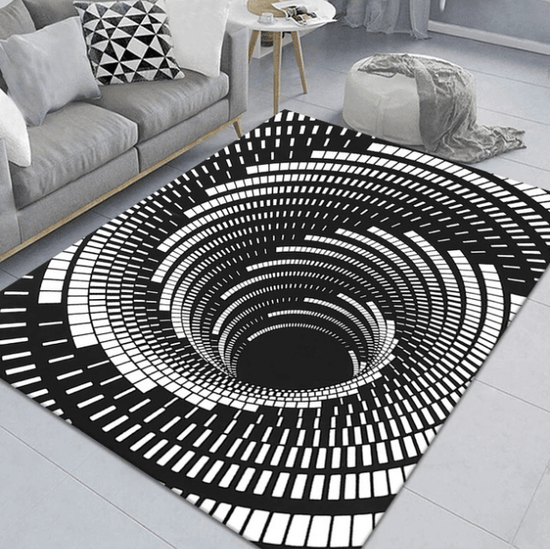 Creative Illusion Non-Slip Indoor Area Rug (1pc) - Y Files
