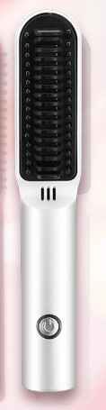 Dual-Purpose Electric Hair Comb for Curling & Straightening - Y Files