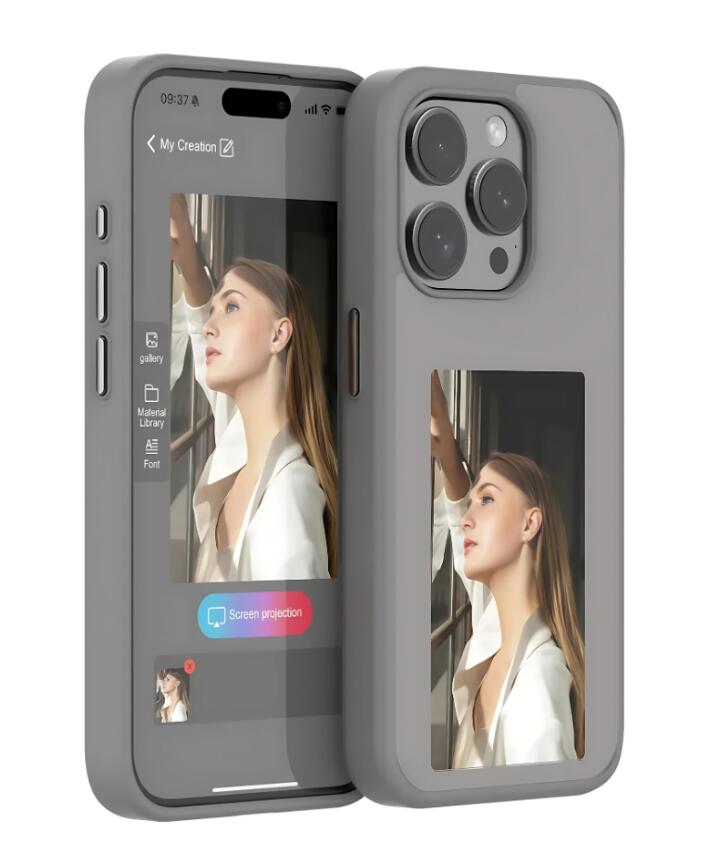 E-Ink Phone Case - Y Files