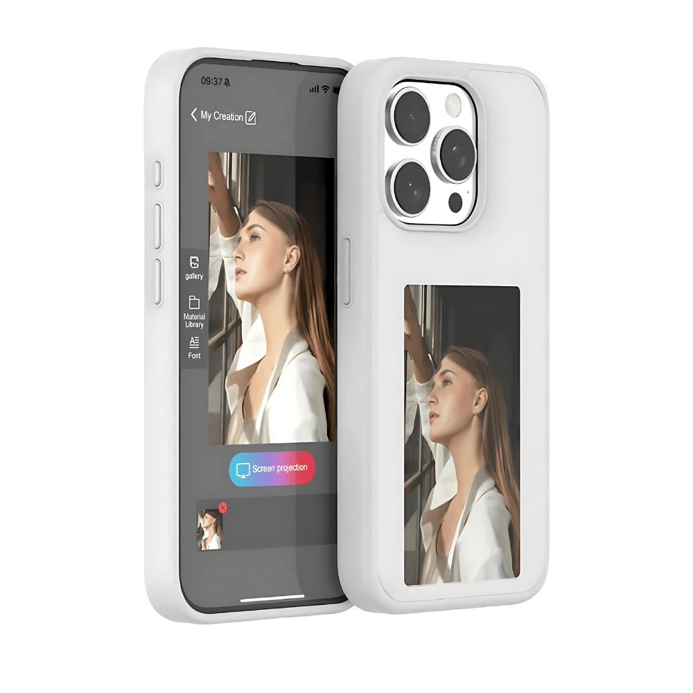 E-Ink Phone Case - Y Files