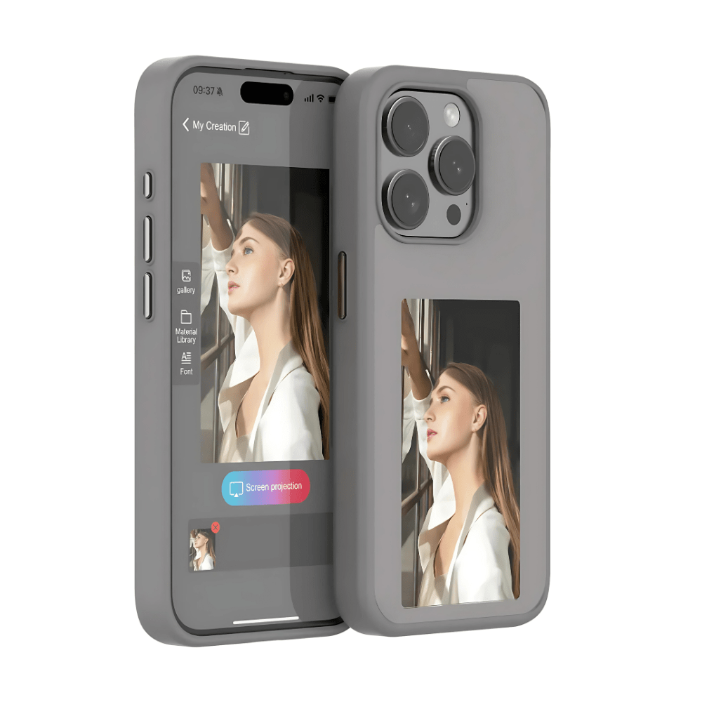 E-Ink Phone Case - Y Files