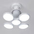 E27 LED Football UFO Bulb Foldable Fan Blade Lamp for Ceiling Light Downlight Bedside Table Reading Light - Y Files