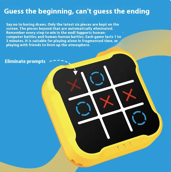 Educational Tic-Tac-Toe Toy for Kids - Y Files