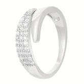 Elegant Adjustable Sparkle Ring - Y Files