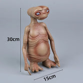 ET The Extra Terrestrial Alien UFO Action Figures PVC Table Statue Toys Latex Mascot for Gifts Ornaments Souvenirs - Y Files
