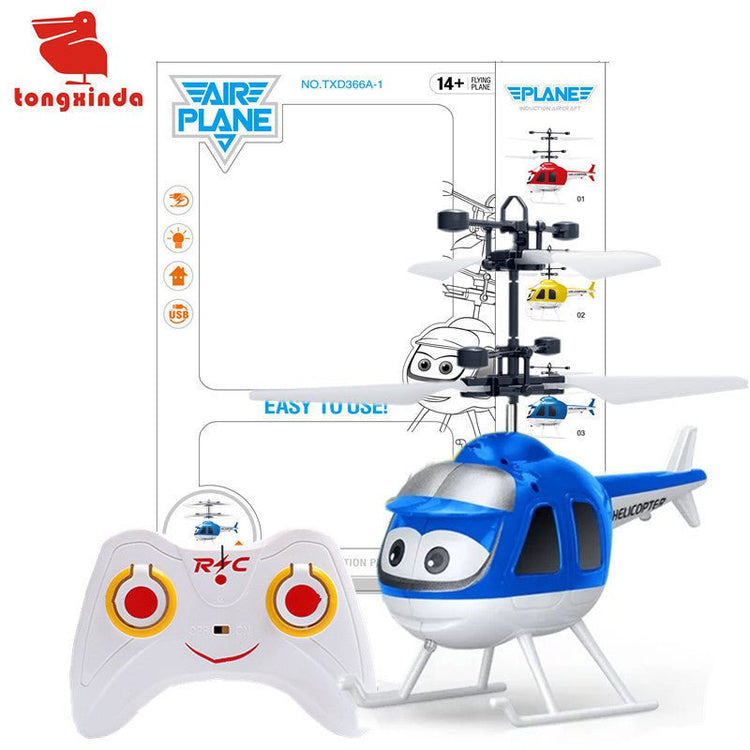 Gesture Control UFO Flying Toy Helicopter for Kids - Y Files