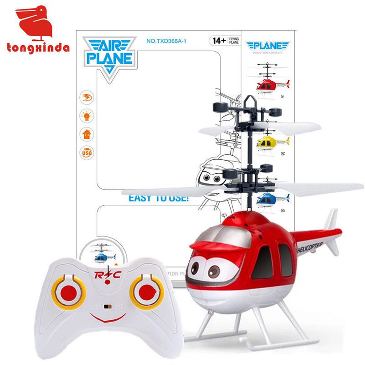 Gesture Control UFO Flying Toy Helicopter for Kids - Y Files