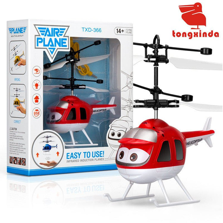 Gesture Control UFO Flying Toy Helicopter for Kids - Y Files
